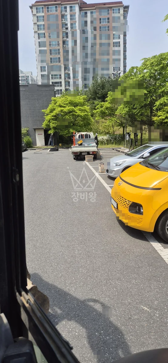 강원 원주시 태장동 포크레인(굴착기) 작업 현장 도착사진
