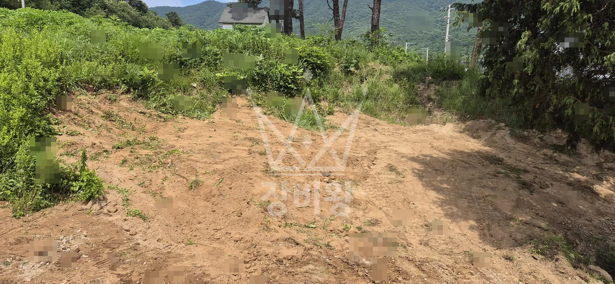 경기 포천시 어룡동 포크레인(굴착기) 묘지작업 작업완료사진 1