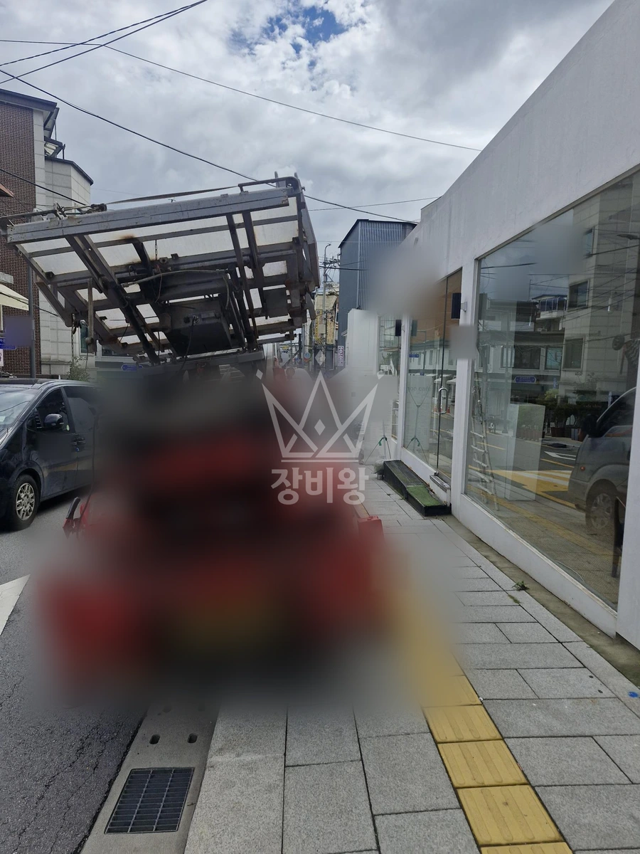 서울 종로구 누하동 1톤 사다리차 작업 현장 도착사진