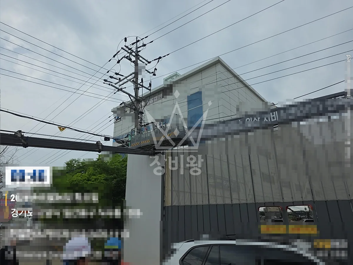 경기 고양시 일산동구 3.5톤 스카이차 cctv 설치 작업사진 2