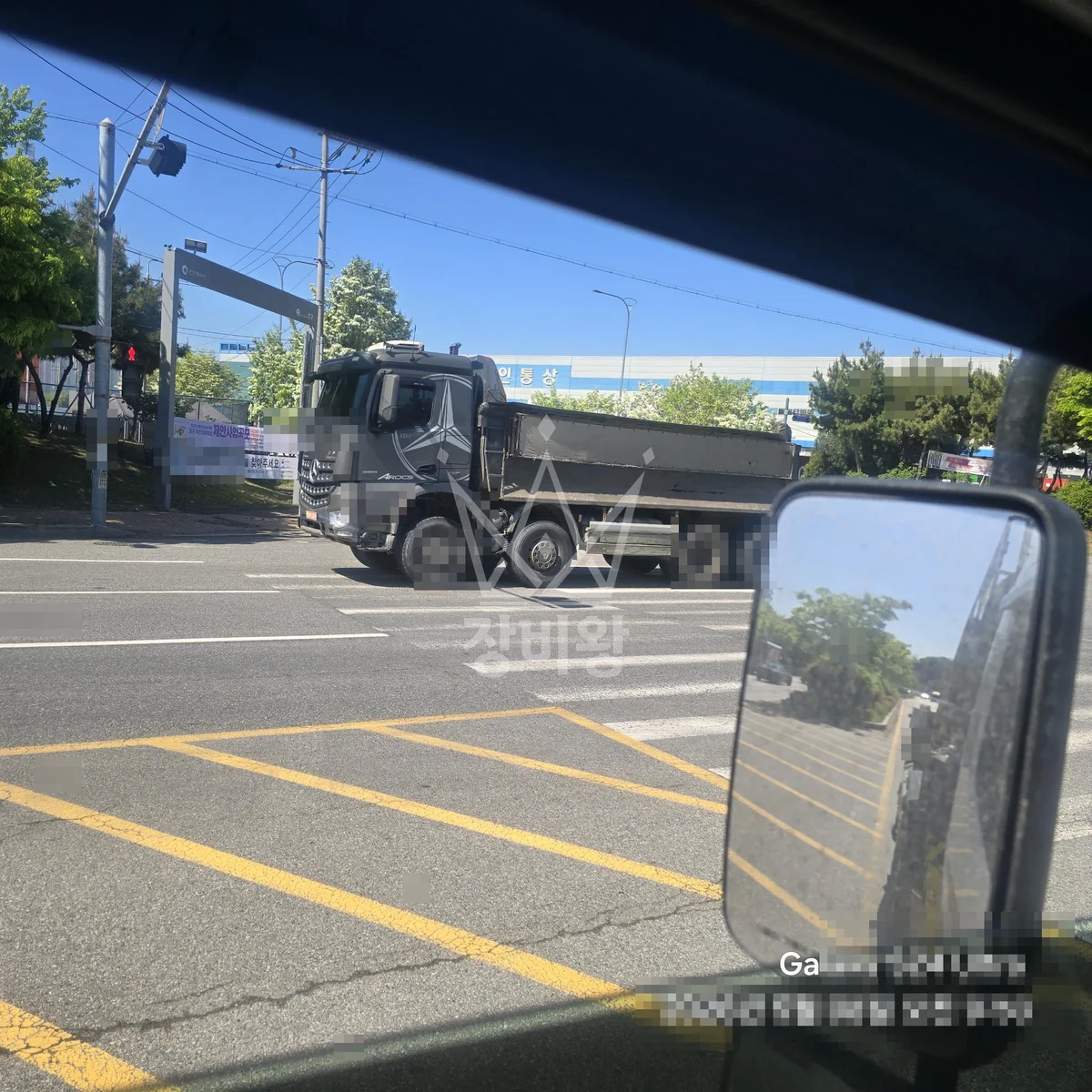 인천 중구 신흥동3가 3.5톤 스카이차 작업 현장 도착사진