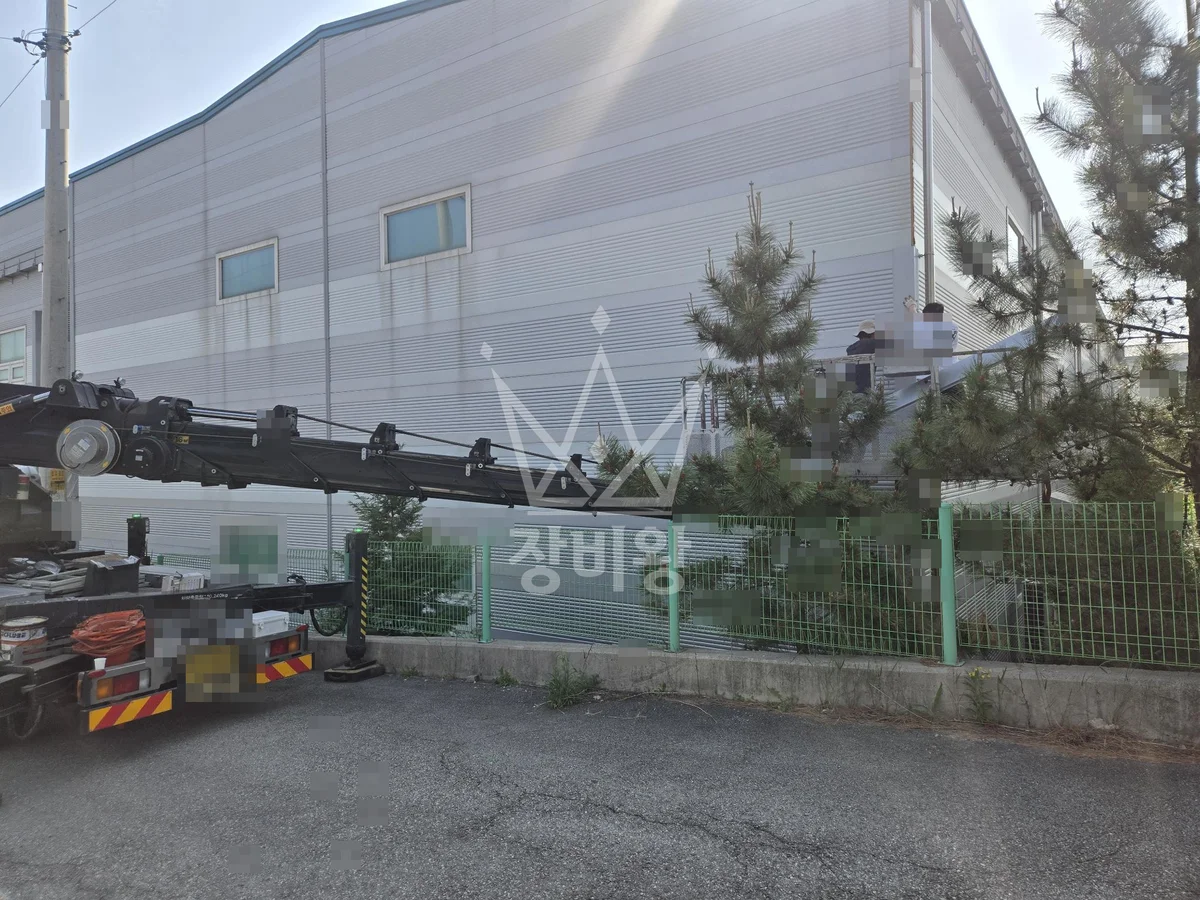경기 화성시 만세구 3.5톤 스카이차 후레싱 작업완료사진 1