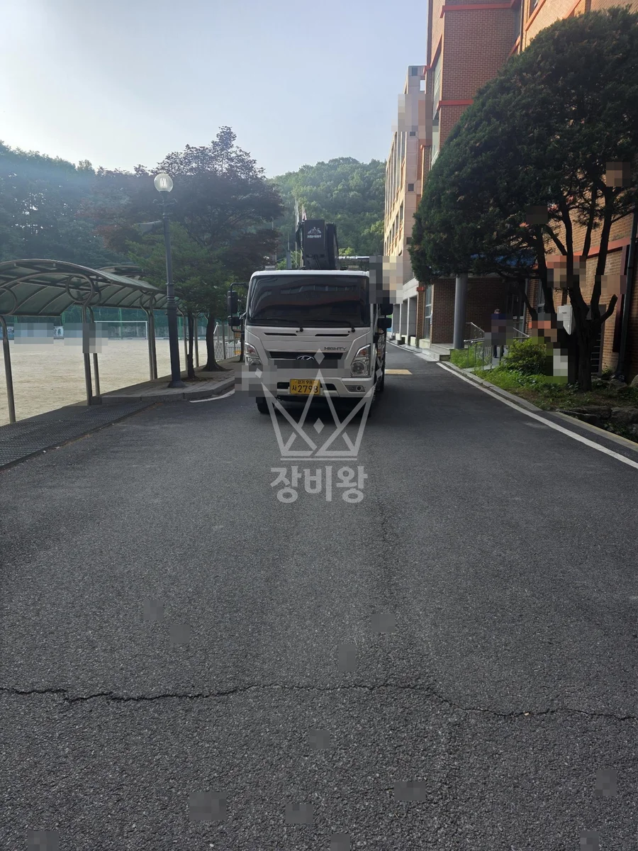 경기 광주시 송정동 3.5톤 스카이차 실측 작업사진 3