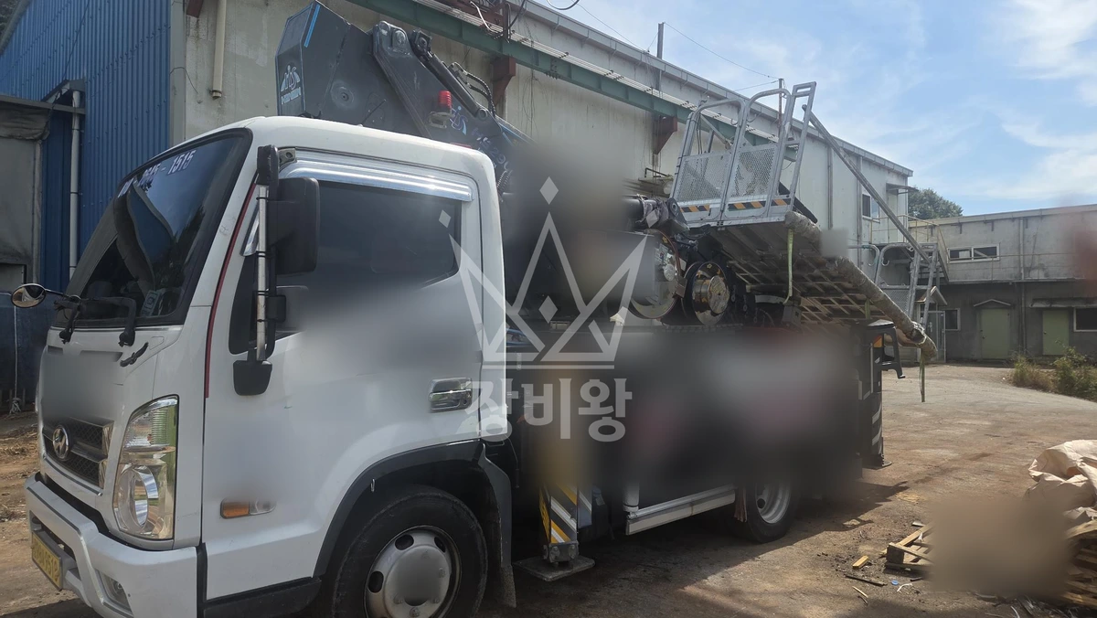 전남광주통합특별시 순천시 별량면 3.5톤 스카이차 CCTV 외부 카메라 철거 작업사진 1