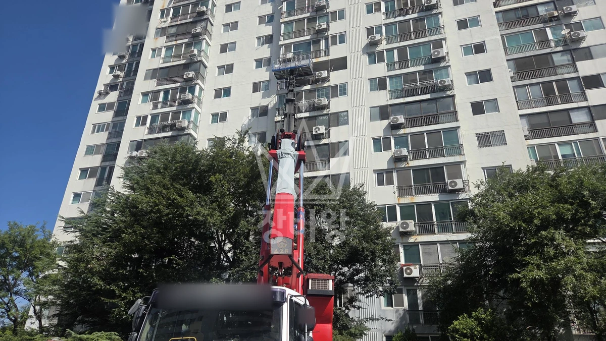 전남광주 광양시 금호동 5톤 스카이차 샤시작업 작업사진 3