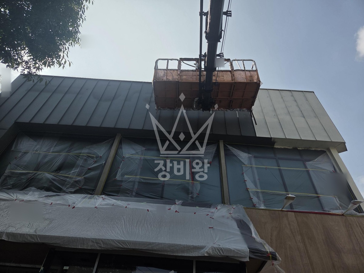 대구 달서구 대곡동 3.5톤 스카이차 페인트도장 작업사진 2