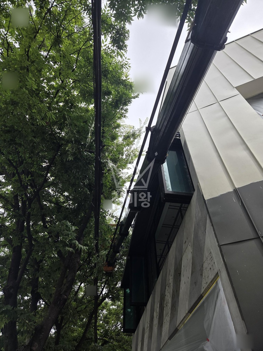 대구 달서구 대곡동 3.5톤 스카이차 페인트도장 작업완료사진 1