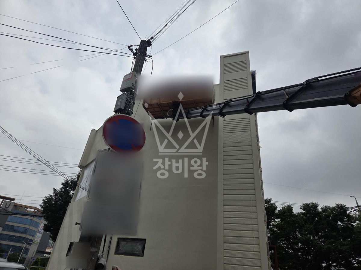 대구 달서구 대곡동 3.5톤 스카이차 페인트도장 작업사진 1