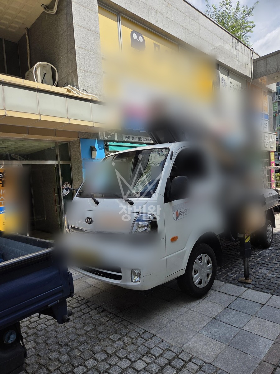 경기 남양주시 별내동 1톤 스카이차 작업 현장 도착사진
