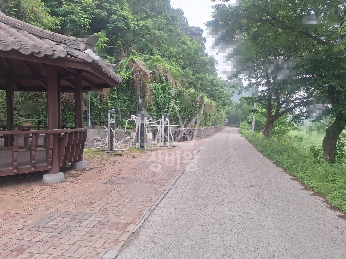 충북 음성군 감곡면 포크레인(굴착기) 작업 현장 도착사진