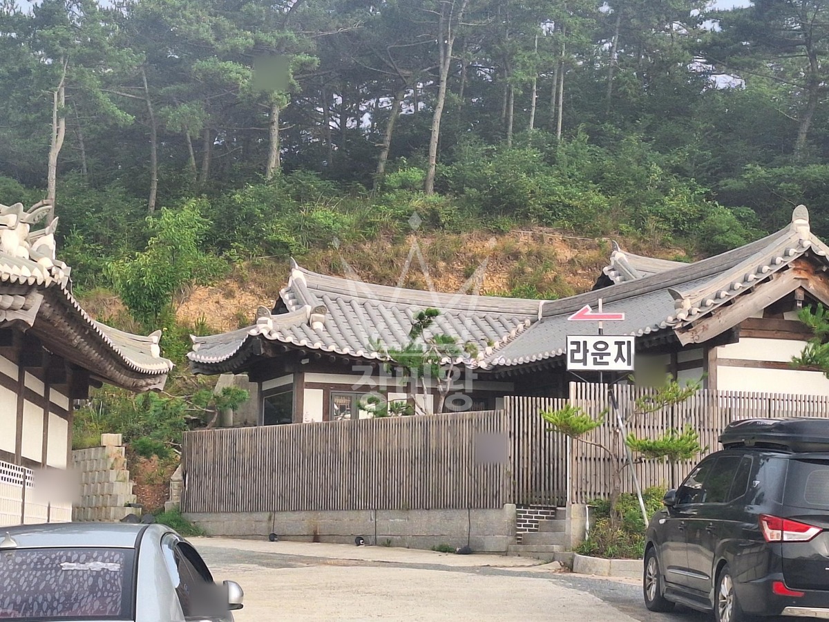 충남 태안군 소원면 포크레인(굴착기) 작업 현장 도착사진