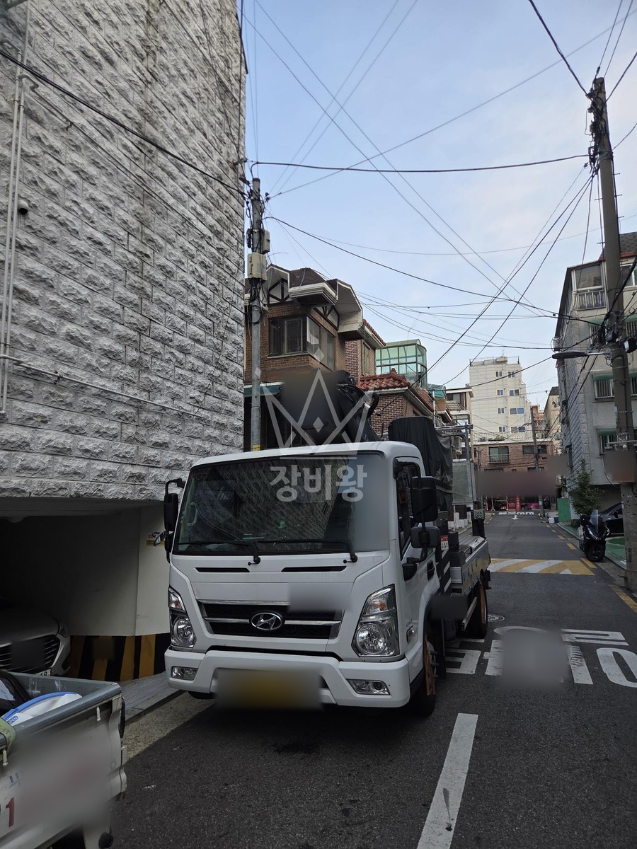 서울 강서구 화곡동 3.5톤 스카이차 작업 현장 도착사진