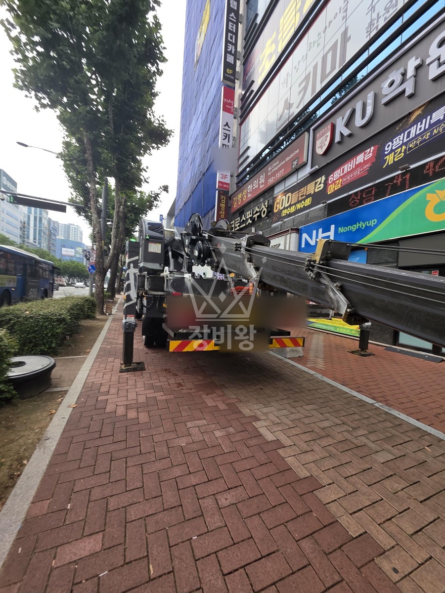 대구 수성구 범어동 5톤 스카이차 작업 현장 도착사진