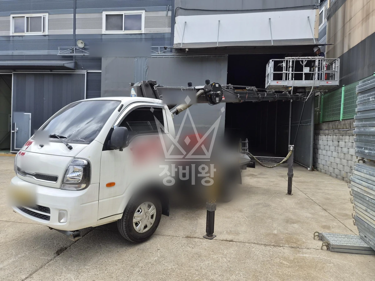 인천 검단구 대곡동 1톤 스카이차 카메라 설치 작업사진 2