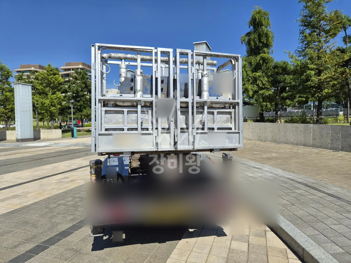 인천 서해구 청라동 1톤 스카이차 작업 현장 도착사진