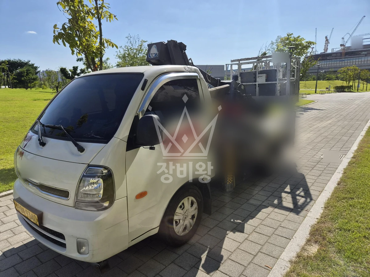 인천 서해구 청라동 1톤 스카이차 실리콘작업 작업완료사진 1