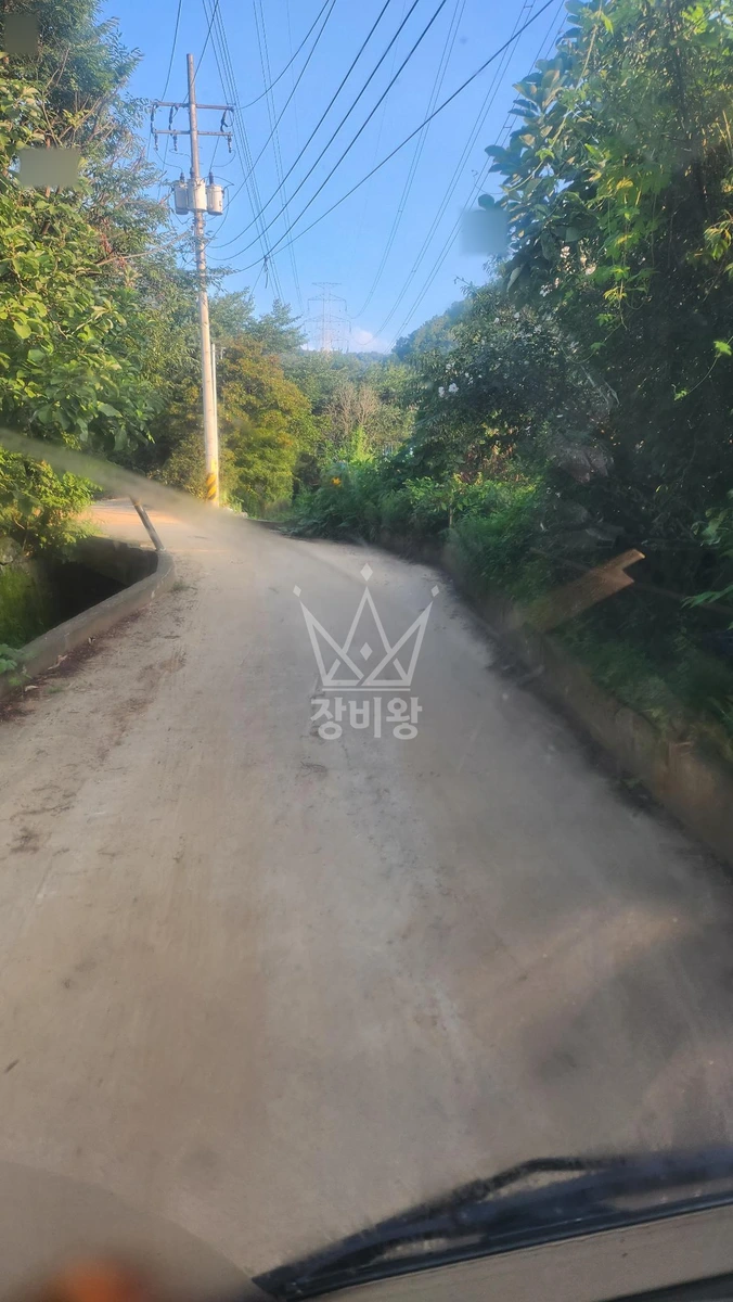 경기 군포시 속달동 포크레인(굴착기) 작업 현장 도착사진