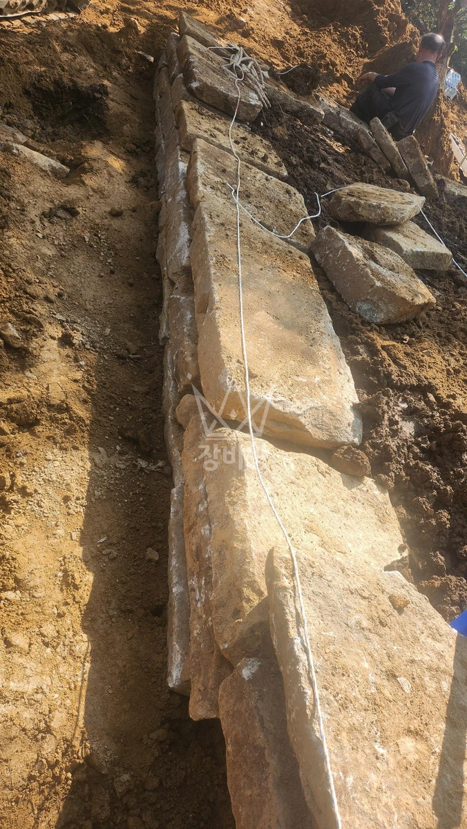 경기 군포시 속달동 포크레인(굴착기) 돌작업/주변정리 작업완료사진 1