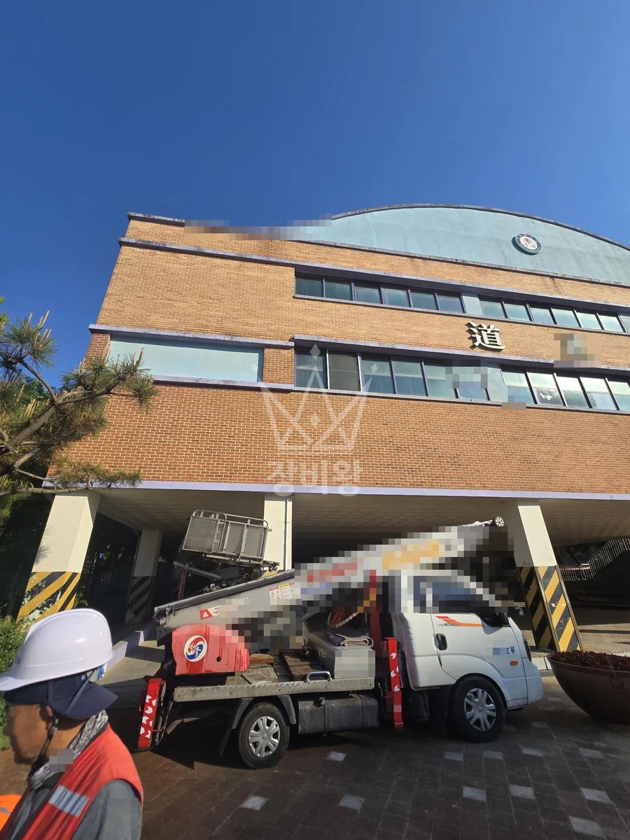 경기 남양주시 별내동 1.2톤 사다리차 작업 현장 도착사진