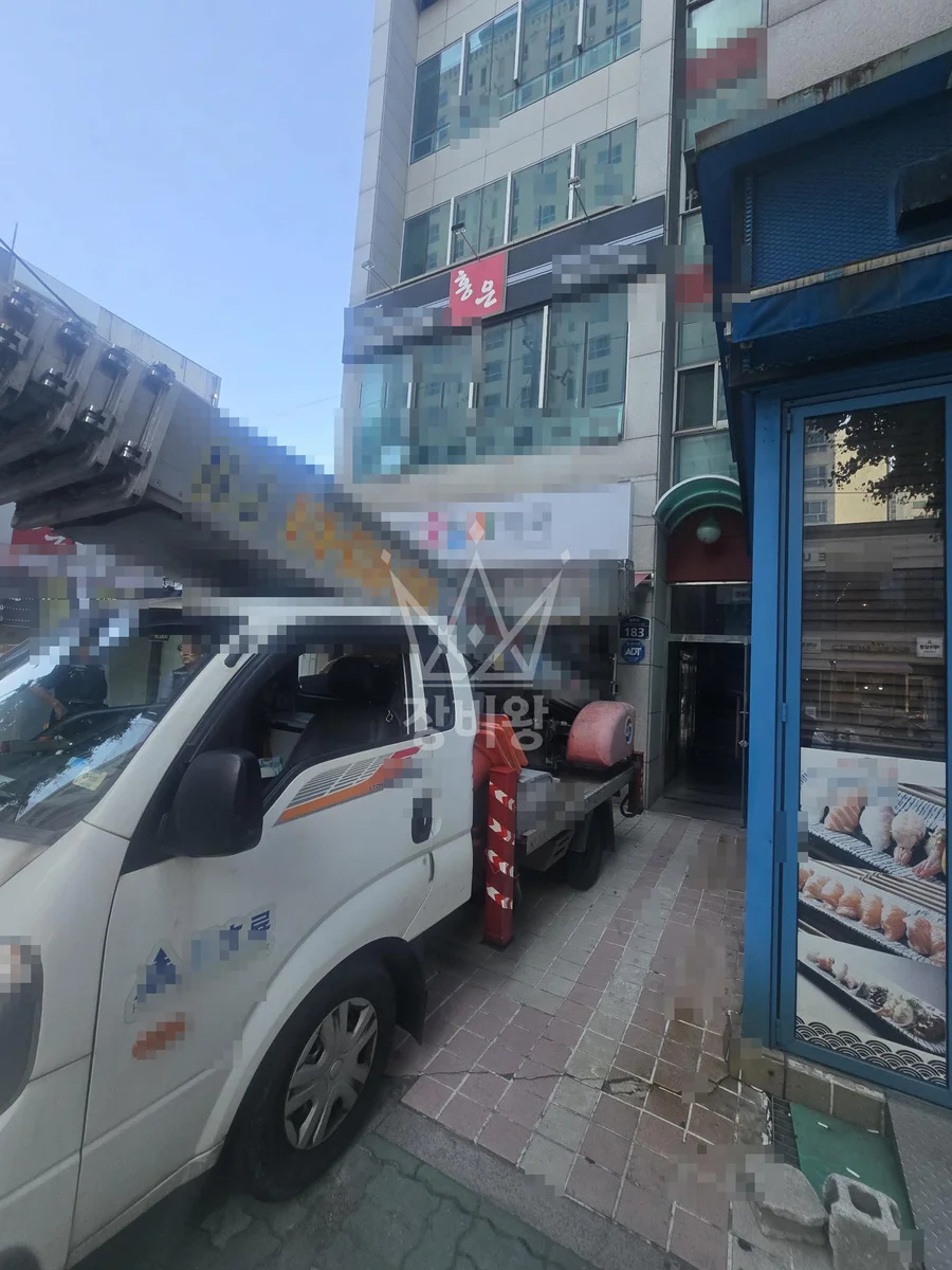 경기 의정부시 호원동 1.2톤 사다리차 작업 현장 도착사진