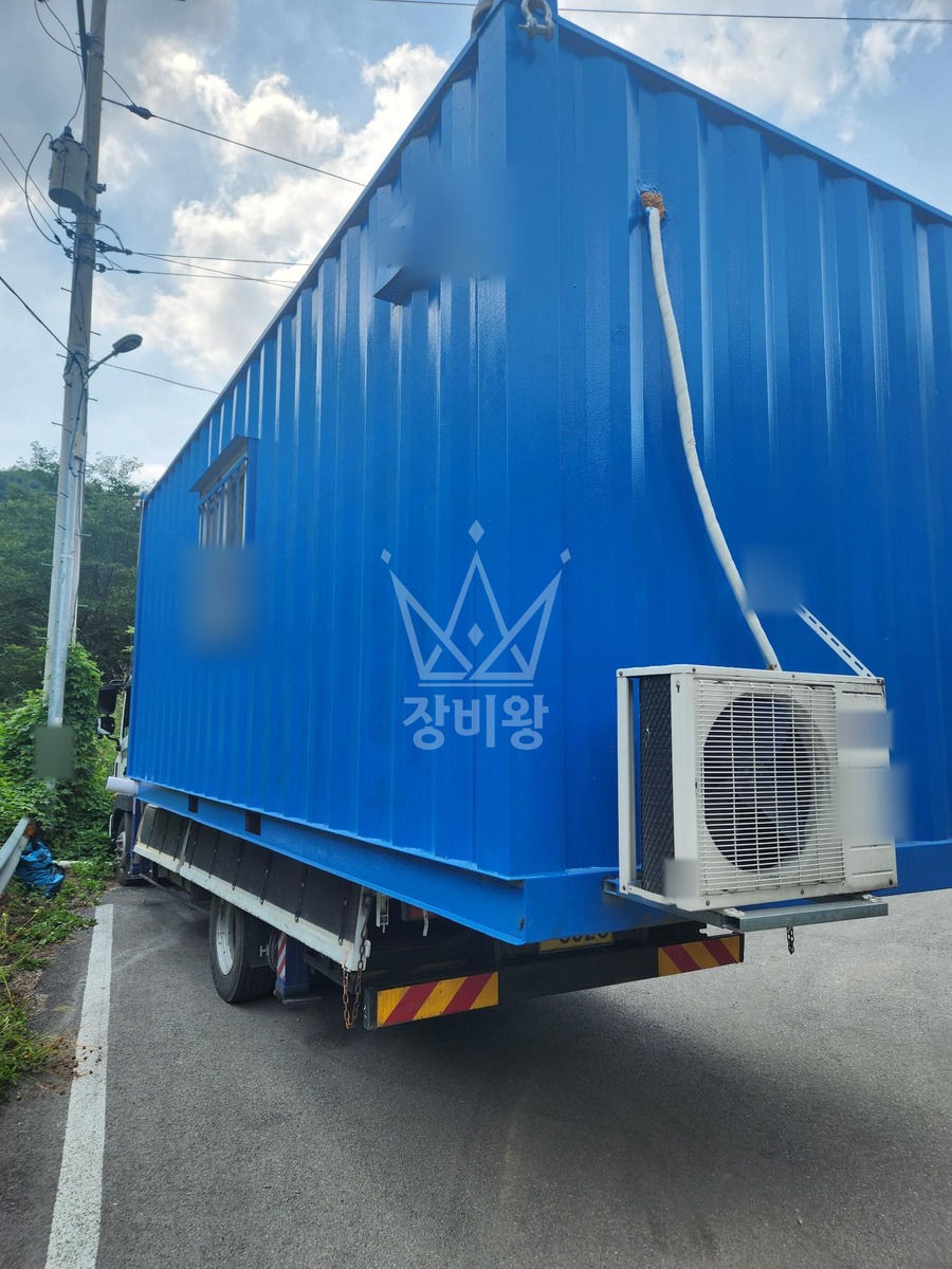 대구 달성군 화원읍 5톤 크레인 컨네이너 3*6 이동 // 여주시 산북면 주어리 639-42 작업사진 2