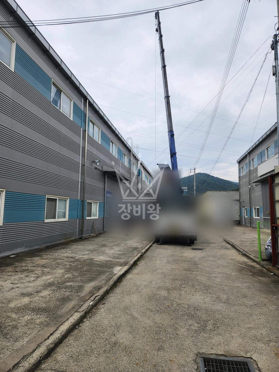 경북 칠곡군 동명면 5톤 크레인 태양광 자재 양중 작업사진 3
