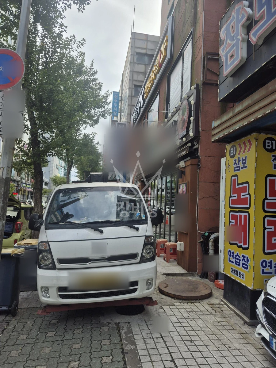 인천 연수구 연수동 1톤 스카이차 작업 현장 도착사진