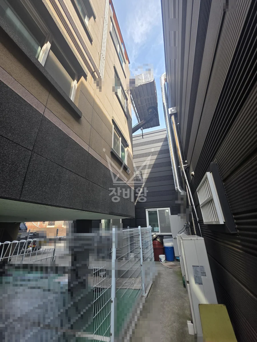 경북 포항시 남구 3.5톤 스카이차 4층-드라비트수리 작업사진 3
